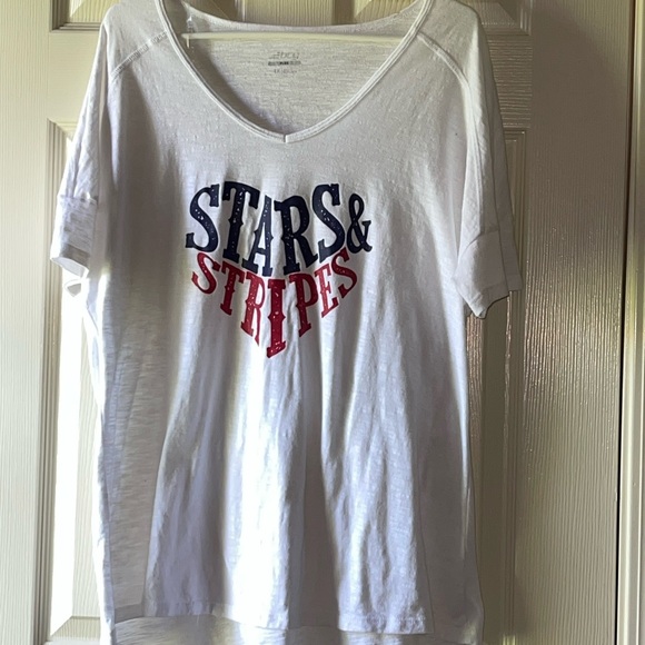 BCG PLUS SZ 1x t shirt red white and blue - Picture 2 of 10